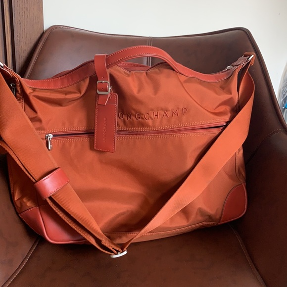 LONGCHAMP. Multipurpose Orange bag - office, travel, evening out! - Picture 10 of 11